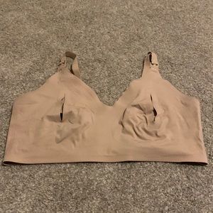 Nude nursing / pumping bra size medium